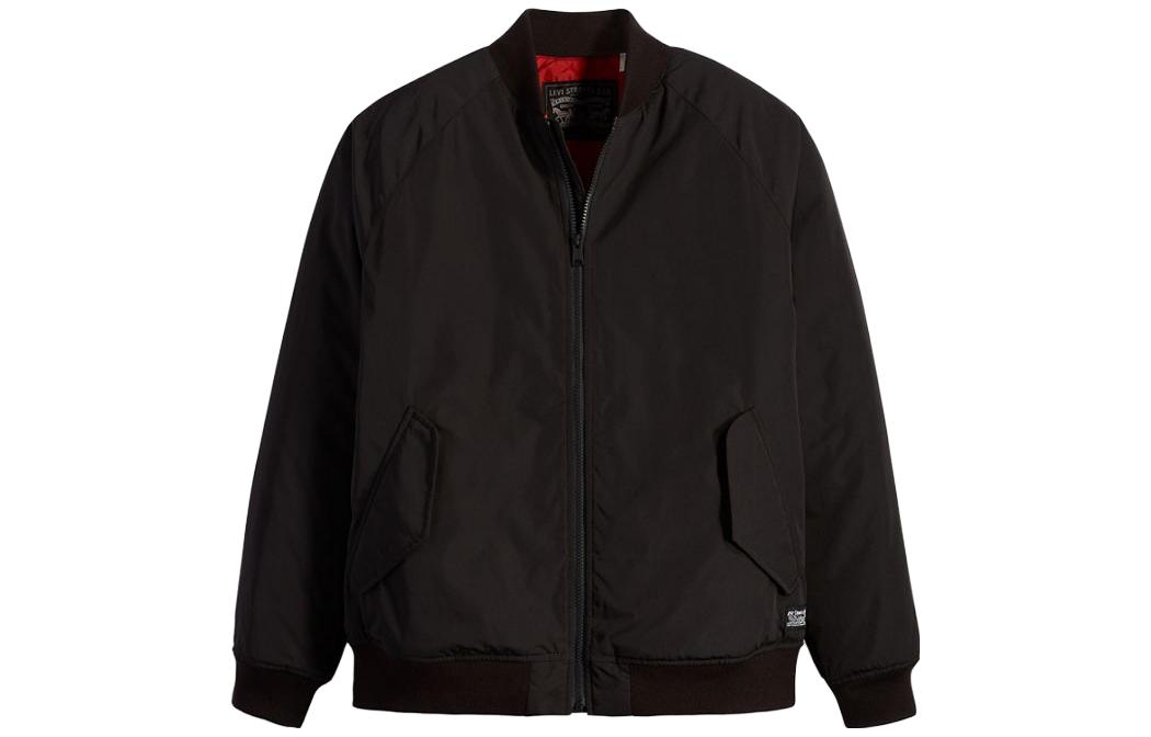 Levi's Solid Black Casual Jacket A4418-0000