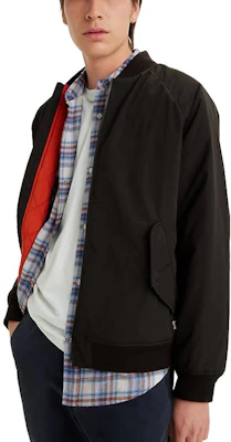 Levi's Solid Black Casual Jacket A4418-0000 Details for Levi's Solid Black Casual Jacket A4418-0000