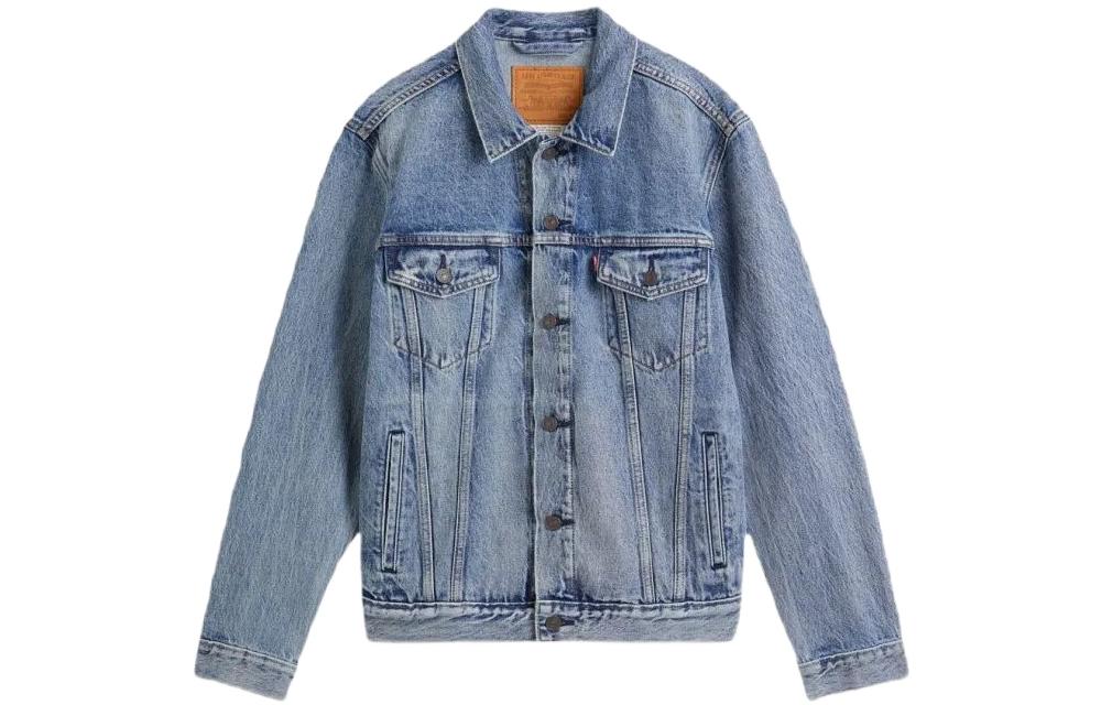 Levi's Solid Button-Up Denim Jacket - Blue 72334-0574