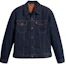 Order Levi's Solid Color Button-Up Jacket for Men - Blue 72334-0661
