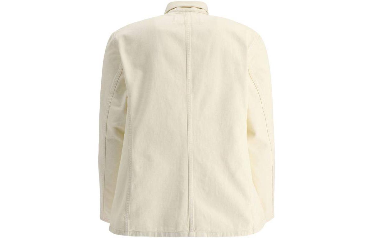 Lookbook Jaket Levi''s Putih Pria Model Kancing Solid. 719640012