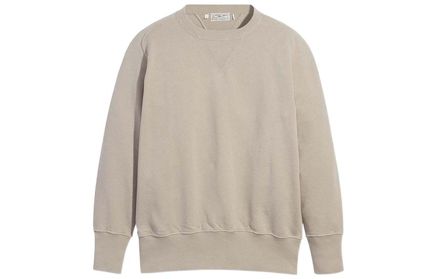 Levi's Solid Color Crewneck Casual Sweatshirt - Gray 21931-0036