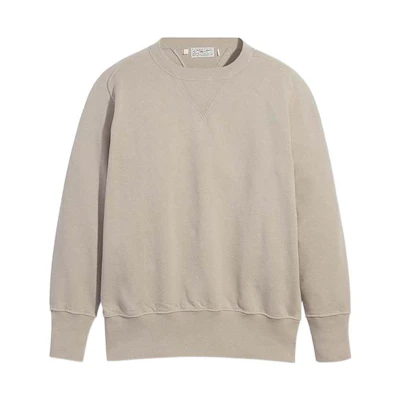 Levi's Solid Color Crewneck Casual Sweatshirt - Gray 21931-0036
