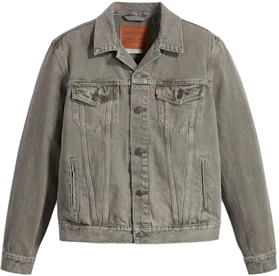 Jaket Denim Kerah Kuba Warna Solid Hijau Levi''s. 72334-0695 Buy Jaket Denim Kerah Kuba Warna Solid Hijau Levi''s. 72334-0695
