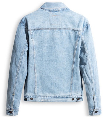 Levi's Solid Color Denim Jacket Casual Blue 72334-0580 Lookbook Levi's Solid Color Denim Jacket Casual Blue 72334-0580