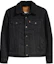 Buy Levi's Solid Color Long Sleeve Button-Up Jacket with Chest Pocket Black 16365-0100