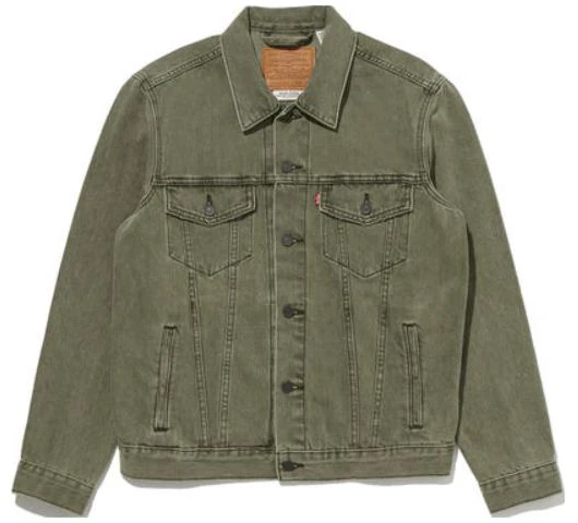 levi-s-solid-color-single-breasted-slim-fit-green-jacket-72334-0415