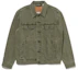 Order Levi's Solid Color Single-Breasted Slim-Fit Green Jacket 72334-0415