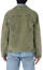 Shop Levi's Solid Color Single-Breasted Slim-Fit Green Jacket 72334-0415