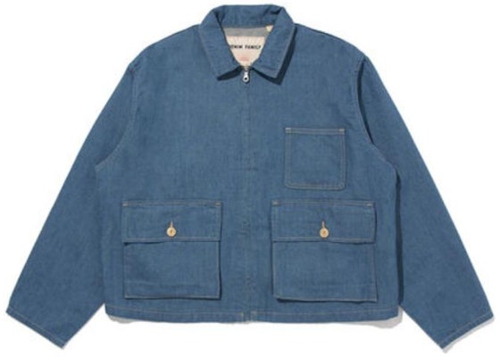 Levi's Solid Color Zip-Up Loose Fit Jacket Dark Indigo Blue A4376-0000 Buy Levi's Solid Color Zip-Up Loose Fit Jacket Dark Indigo Blue A4376-0000