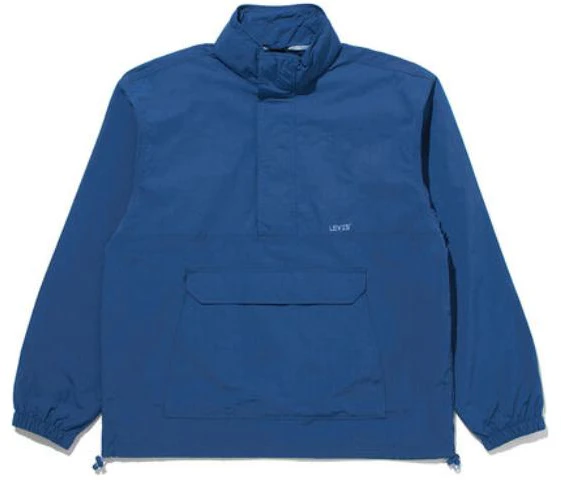 levi-s-solid-half-zip-high-collar-long-sleeve-jacket-blue-a7200-0002