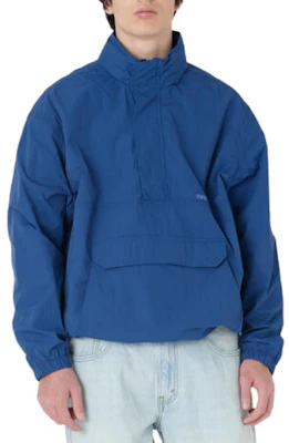 Levi's Solid Half-Zip High Collar Long Sleeve Jacket - Blue A7200-0002 Sizing Levi's Solid Half-Zip High Collar Long Sleeve Jacket - Blue A7200-0002