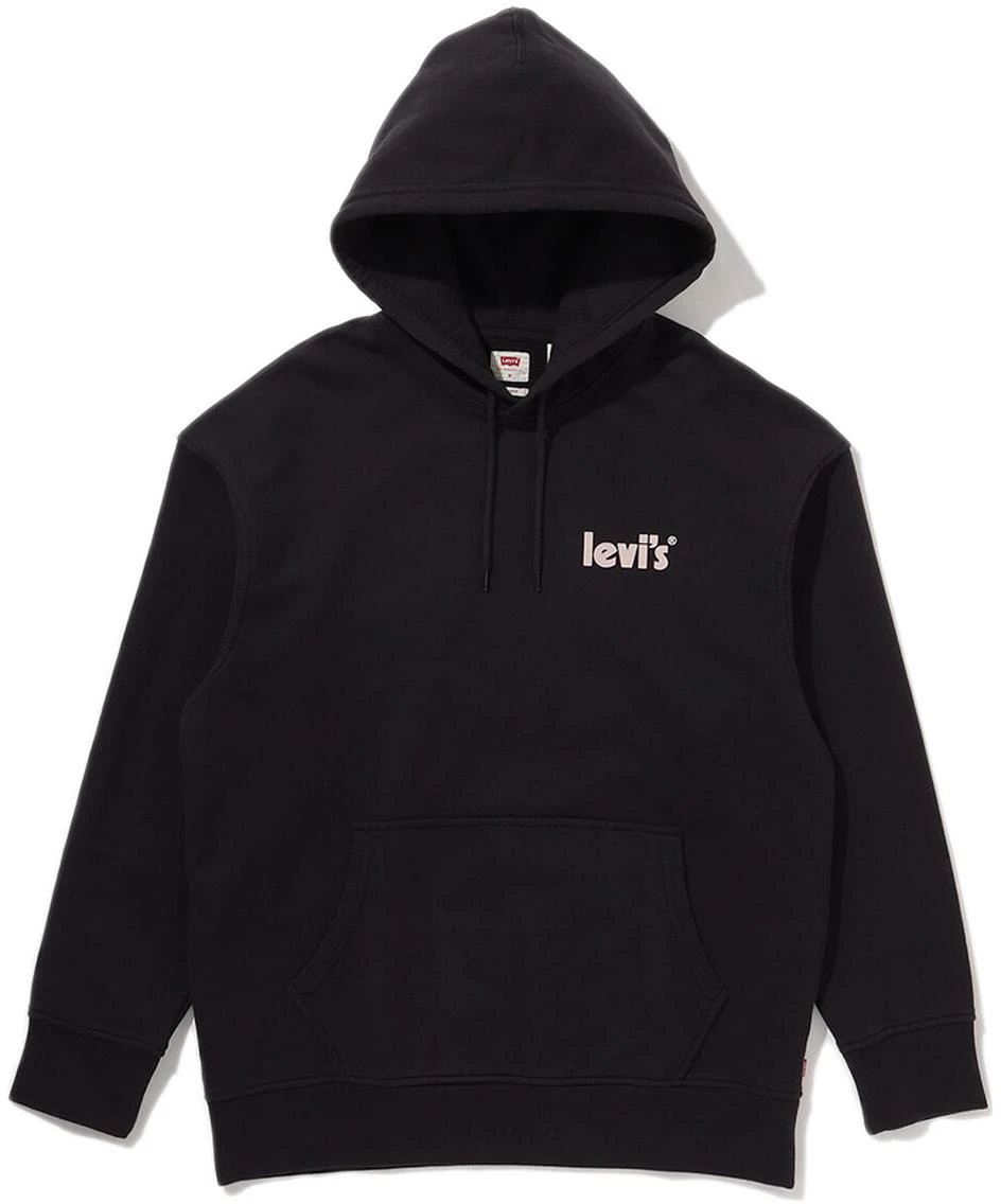 levi-s-solid-logo-print-drawstring-hoodie-black-38479-0088