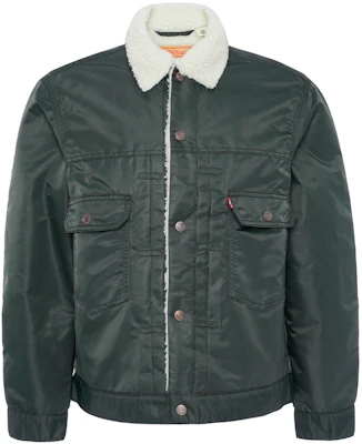 Levi''s 綠色寬鬆翻領外套 男款 深綠色 A3267-0001 Buy Levi''s 綠色寬鬆翻領外套 男款 深綠色 A3267-0001