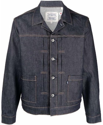 Levi's Solid Single-Breasted Navy Blue Straight Fit Jacket 28943-0022 Buy Levi's Solid Single-Breasted Navy Blue Straight Fit Jacket 28943-0022