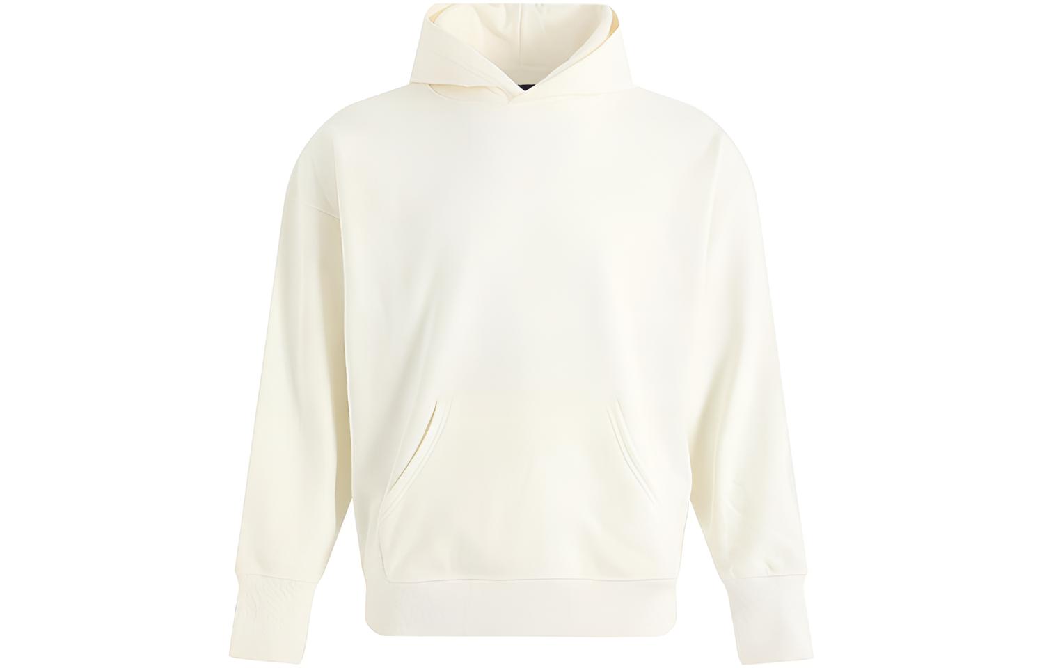 Levi's SS22 Simple Solid White Hoodie Long Sleeve A2198-0000