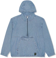 Levi's SS22 Striped Half-Zip Hoodie Blue A2040-0000 Levi's SS22 Striped Half-Zip Hoodie Blue A2040-0000