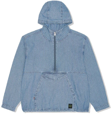 Levi's SS22 Striped Half-Zip Hoodie Blue A2040-0000 Buy Levi's SS22 Striped Half-Zip Hoodie Blue A2040-0000