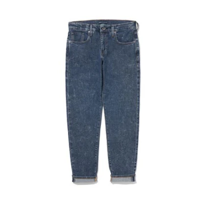 Levi's SS23 Solid Color Tapered Jeans with Dual Side Pockets Blue 59607-0056