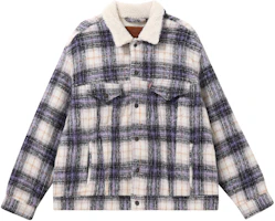 Levi's SS23 Checkered Print All-Over Button-Up Jacket Men Multicolor 79129-0024 Levi's SS23 Checkered Print All-Over Button-Up Jacket Men Multicolor 79129-0024