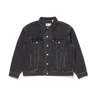 Levi's SS23 Rainbow Embroidered Casual Loose Jacket for Men. A0054-0002