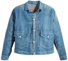 Levi's SS23 Vintage Button-Up Denim Jacket Blue A43950001 Levi's SS23 Vintage Button-Up Denim Jacket Blue A43950001