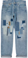 Levi's SS26 501 Day Bathtub Patchwork Faded Straight Jeans 5013790 Levi's SS26 501 Day Bathtub Patchwork Faded Straight Jeans 5013790