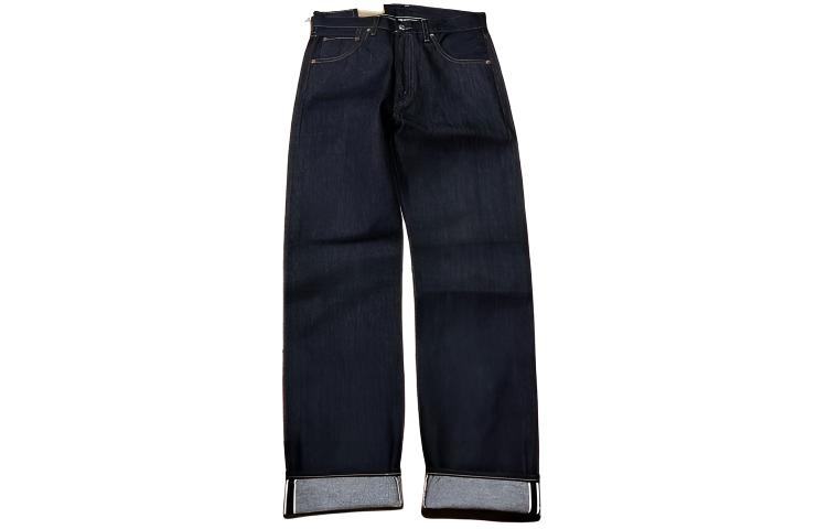 Levi's Straight Loose Fit Zip Jeans Blue a0367-0005