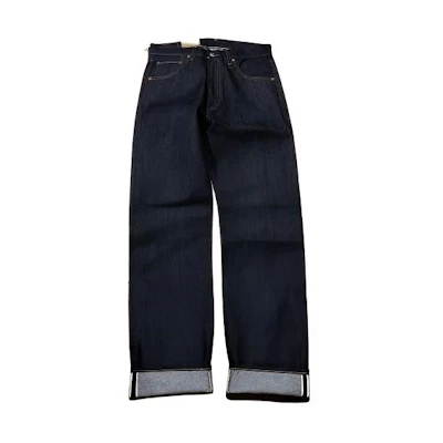 Levi's Straight Loose Fit Zip Jeans Blue a0367-0005