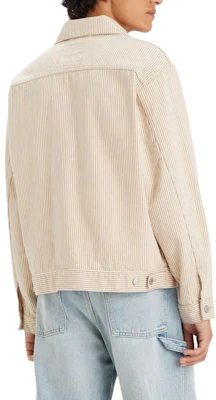 Levi's Sunrise Trucker Jacket Khaki Single-Breasted Workwear Jacket A4820-0010 Shop Levi's Sunrise Trucker Jacket Khaki Single-Breasted Workwear Jacket A4820-0010