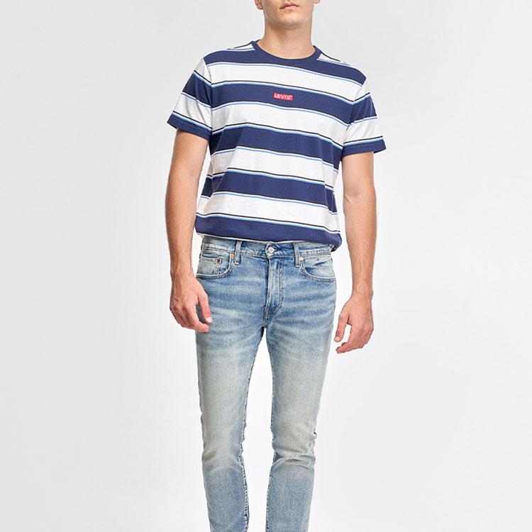 Shop Levi''s Celana Jeans Tapered Selvedge Denim Biru. 28833-0914