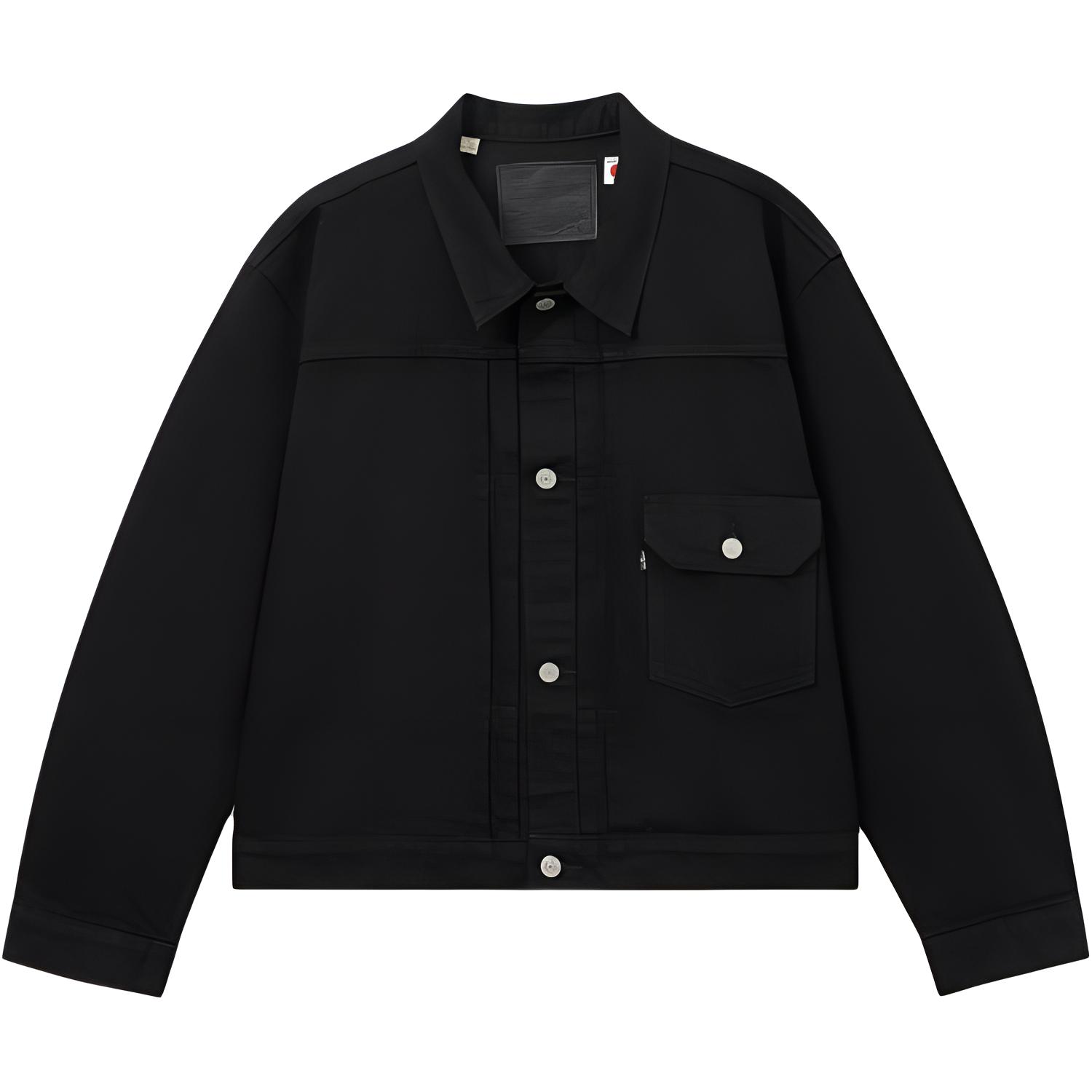 Levi's Vintage Loose Fit Black Denim Jacket A9137-0000