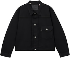 Levi's Vintage Loose Fit Black Denim Jacket A9137-0000 Levi's Vintage Loose Fit Black Denim Jacket A9137-0000