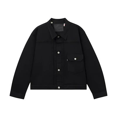 Levi's Vintage Loose Fit Black Denim Jacket A9137-0000