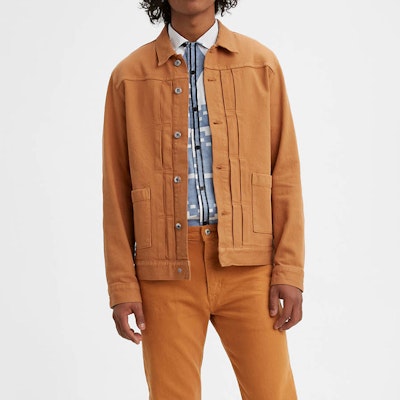 Levi's Vintage Orange Denim Jacket 28943-0018 Lookbook Levi's Vintage Orange Denim Jacket 28943-0018