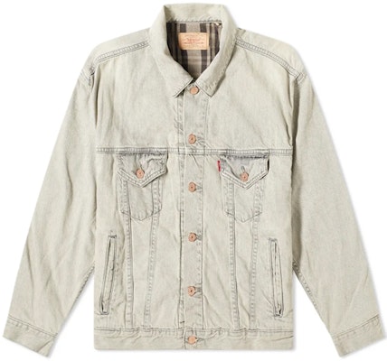 リーバイス ヴィンテージ ウォッシュ ルーズフィット デニムジャケット メンズ ライトグレー 18871-0000 Buy リーバイス ヴィンテージ ウォッシュ ルーズフィット デニムジャケット メンズ ライトグレー 18871-0000