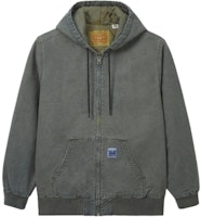 Levi's Washed Blue Hooded Denim Jacket Loose Fit A3222-0008 Levi's Washed Blue Hooded Denim Jacket Loose Fit A3222-0008