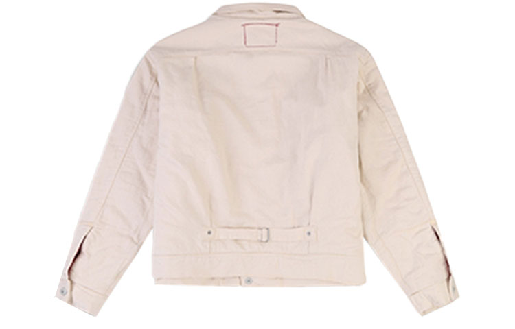 Lookbook 李维斯白色休闲牛仔夹克 A0123-0001