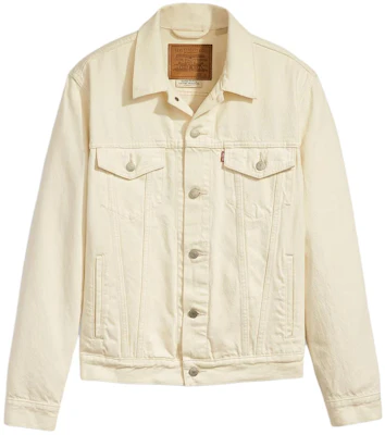 Levi's White Trucker Jacket Slim Fit Long Sleeve Denim Outerwear 72334-0433 Buy Levi's White Trucker Jacket Slim Fit Long Sleeve Denim Outerwear 72334-0433