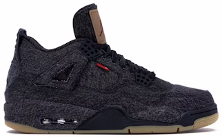 Levi's x Air Jordan 4 Retro 'Black Denim' (Blank Tag) AO2571-001-BT Levi's x Air Jordan 4 Retro 'Black Denim' (Blank Tag) AO2571-001-BT