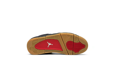 Levi's x Air Jordan 4 Retro 'Black Denim' (Levi's Tag)