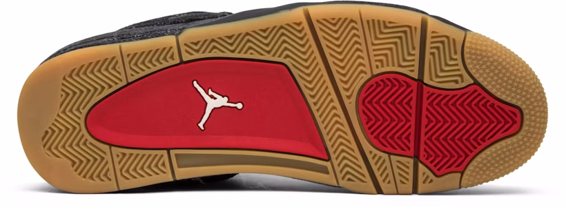 Levi's x Air Jordan 4 Retro 'Denim Negro' (Etiqueta Blanca) AO2571-001 Shop Levi's x Air Jordan 4 Retro 'Denim Negro' (Etiqueta Blanca) AO2571-001