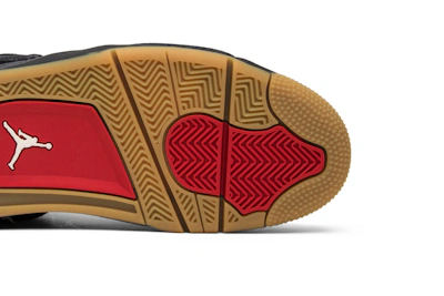 Levi's x Air Jordan 4 Retro 'Black Denim' (Levi's Tag)