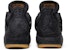 Levi's x Air Jordan 4 Retro 'Black Denim' (Tanpa Tag) AO2571-001
