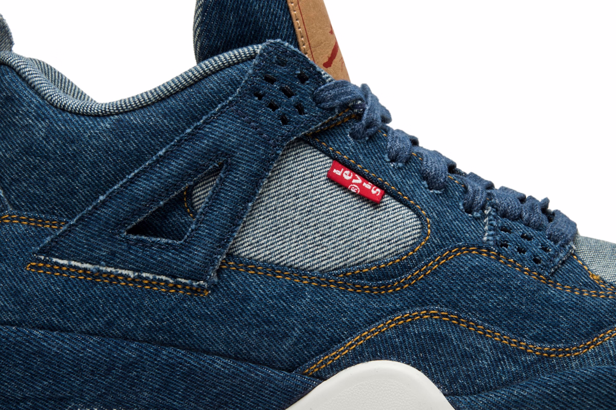 Levi's x Air Jordan 4 Retro 'Denim'