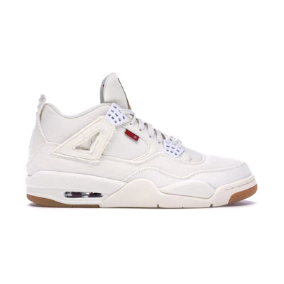 Levi's Jordan 4 Retro 'White Denim' (Blank Tag)
