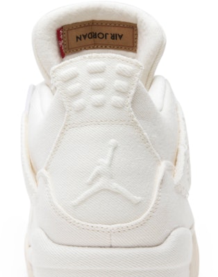 Levi's x Air Jordan 4 Retro 'White Denim' AO2571-100 Sizing Levi's x Air Jordan 4 Retro 'White Denim' AO2571-100