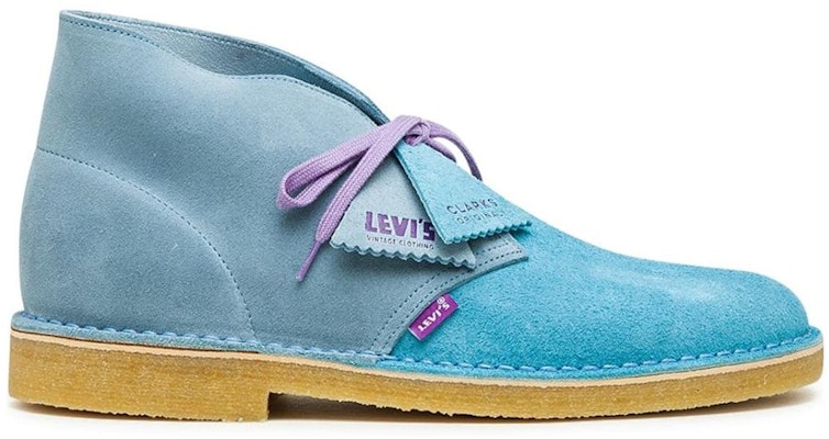Levi's x Clarks Vintage Clothing Desert Boots 'Blue' 261603257 Order Levi's x Clarks Vintage Clothing Desert Boots 'Blue' 261603257