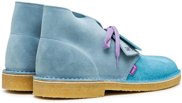 Levi's x Clarks Vintage Clothing Desert Boots 'Blue' 261603257 Shop Levi's x Clarks Vintage Clothing Desert Boots 'Blue' 261603257