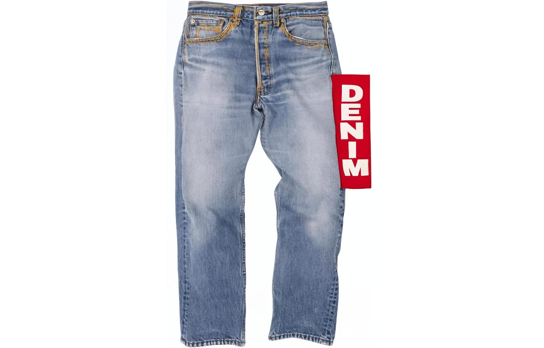 Levi's x Denim Tears x CPFM FW23 Red Tab Oversized Blue Jeans Unisex LSDTCM-FW23-02